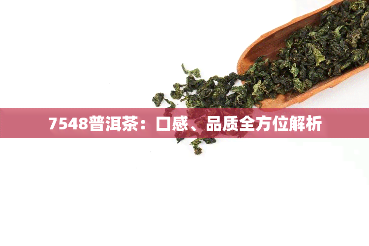 7548普洱茶：口感、品质全方位解析