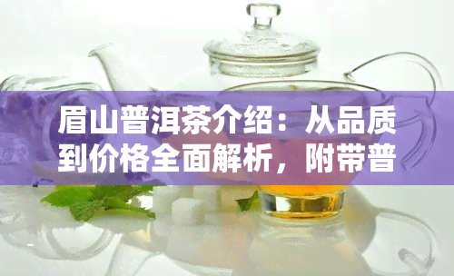 眉山普洱茶介绍：从品质到价格全面解析，附带普洱眉山度假山简介及云南眉山茶文化公司介绍