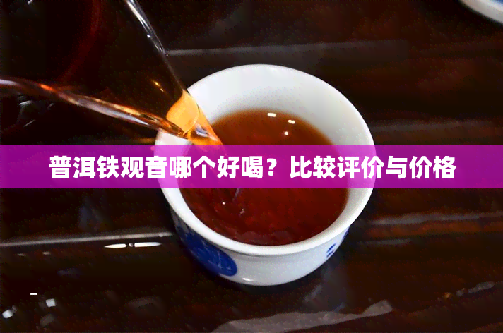 普洱铁观音哪个好喝？比较评价与价格