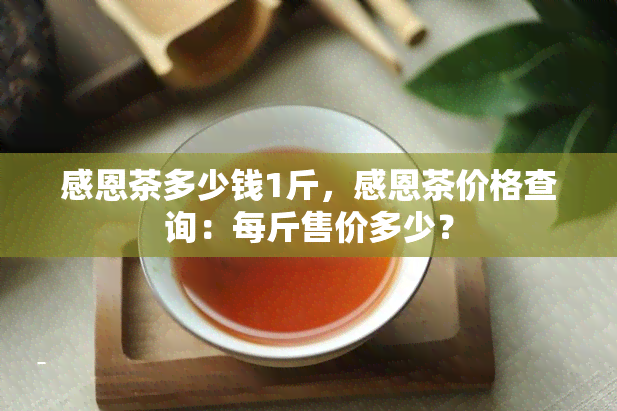 感恩茶多少钱1斤，感恩茶价格查询：每斤售价多少？