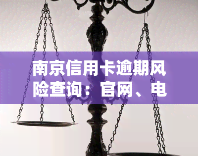 南京信用卡逾期风险查询：官网、电话、系统全攻略，信用记录一目了然，地址也在此！