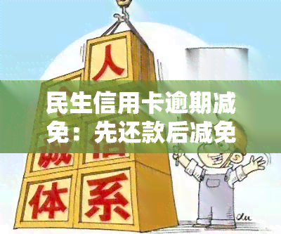 民生信用卡逾期减免：先还款后减免还是先减免后还款？还清后多久能查到账单，减免结清可信吗？收到减免利息成功通知，但又被要求还全额，这些信息可信吗？