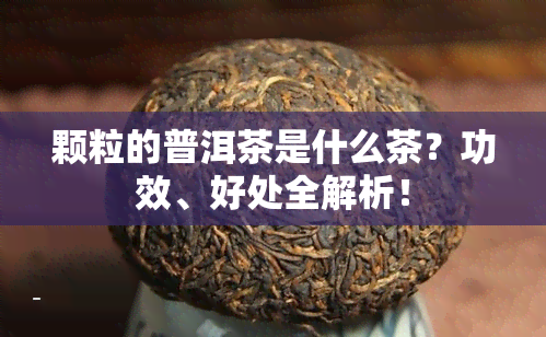 颗粒的普洱茶是什么茶？功效、好处全解析！