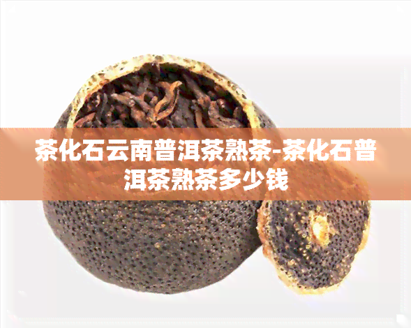 茶化石云南普洱茶熟茶-茶化石普洱茶熟茶多少钱