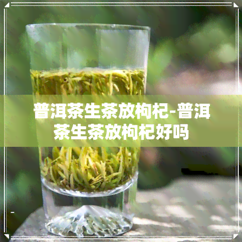 普洱茶生茶放枸杞-普洱茶生茶放枸杞好吗