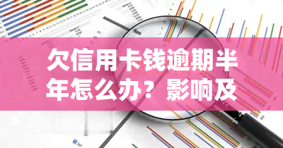 欠信用卡钱逾期半年怎么办？影响及解决方法