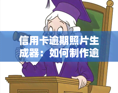 信用卡逾期照片生成器：如何制作逾期图片？最新2021版本教程