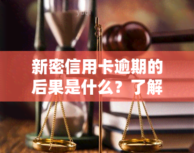 新密信用卡逾期的后果是什么？了解可能的风险与影响