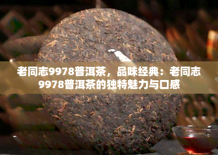 老同志9978普洱茶，品味经典：老同志9978普洱茶的独特魅力与口感