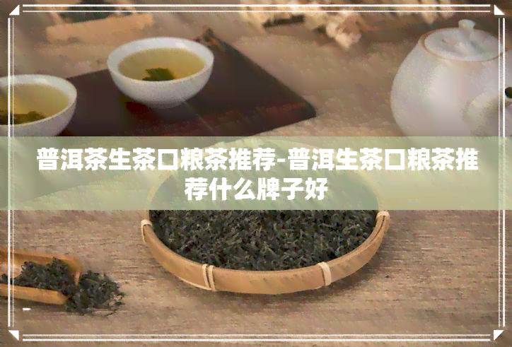 普洱茶生茶口粮茶推荐-普洱生茶口粮茶推荐什么牌子好