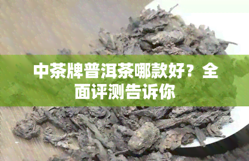 中茶牌普洱茶哪款好？全面评测告诉你