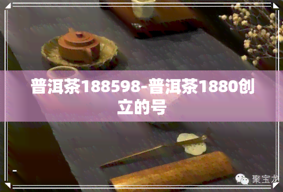 普洱茶188598-普洱茶1880创立的号