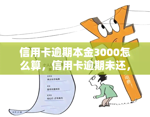 信用卡逾期本金3000怎么算，信用卡逾期未还，如何计算本金金额？