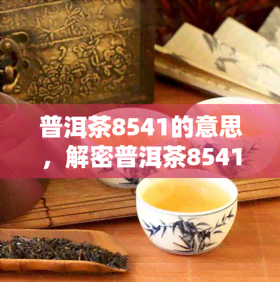 普洱茶8541的意思，解密普洱茶8541：含义、特点与品鉴方法