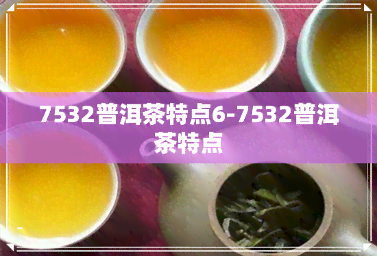 7532普洱茶特点6-7532普洱茶特点