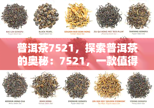 普洱茶7521，探索普洱茶的奥秘：7521，一款值得一试的独特茶叶