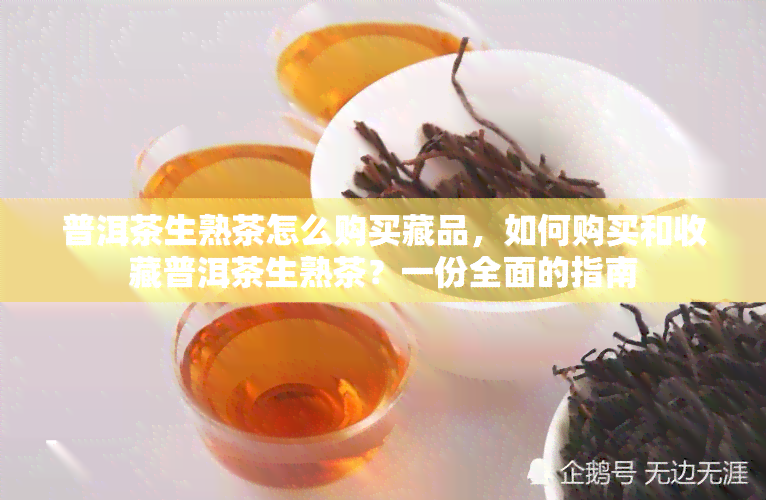 普洱茶生熟茶怎么购买藏品，如何购买和收藏普洱茶生熟茶？一份全面的指南