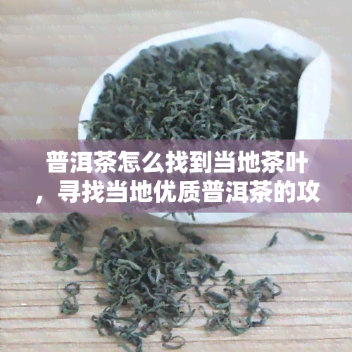 普洱茶怎么找到当地茶叶，寻找当地优质普洱茶的攻略