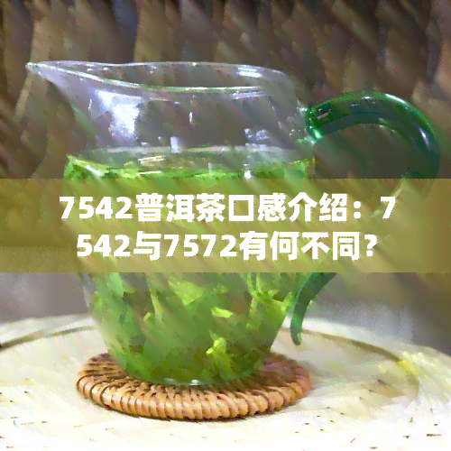 7542普洱茶口感介绍：7542与7572有何不同？