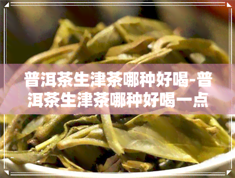 普洱茶生津茶哪种好喝-普洱茶生津茶哪种好喝一点