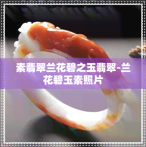 素翡翠兰花碧之玉翡翠-兰花碧玉素照片