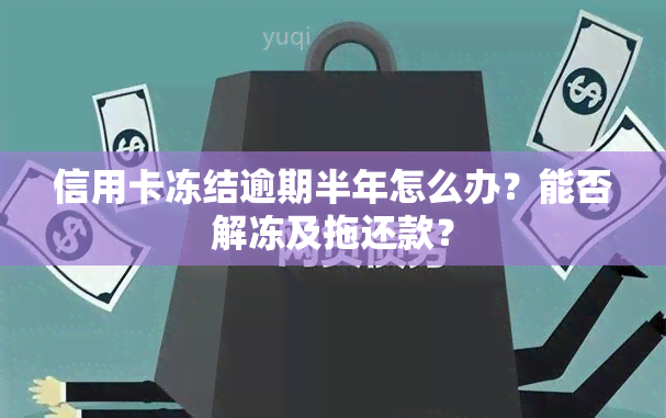 信用卡冻结逾期半年怎么办？能否解冻及拖还款？