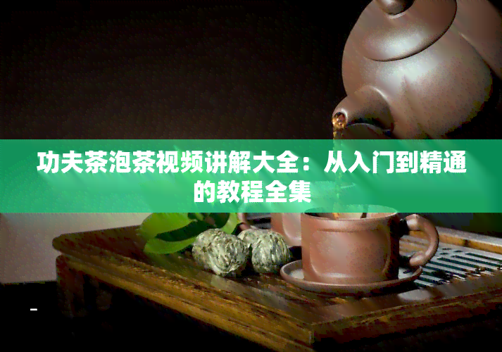 功夫茶泡茶视频讲解大全：从入门到精通的教程全集