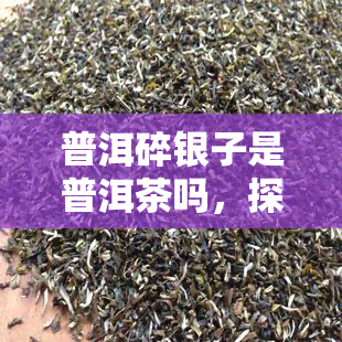 普洱碎银子是普洱茶吗，探究普洱碎银子是否属于普洱茶的一种？