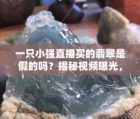 一只小强直播买的翡翠是假的吗？揭秘视频曝光，真假难辨！