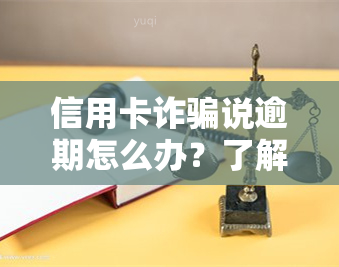 信用卡诈骗说逾期怎么办？了解2020年立案标准及处理方式