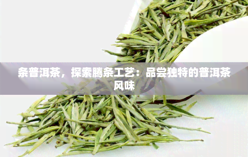 条普洱茶，探索腾条工艺：品尝独特的普洱茶风味