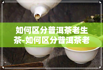 如何区分普洱茶老生茶-如何区分普洱茶老生茶和新生茶