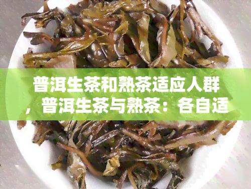 普洱生茶和熟茶适应人群，普洱生茶与熟茶：各自适合的人群及饮用建议