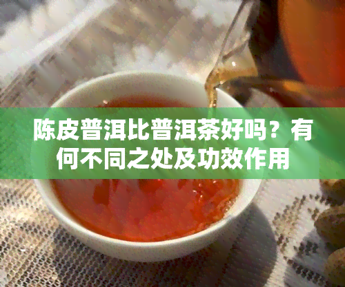 陈皮普洱比普洱茶好吗？有何不同之处及功效作用