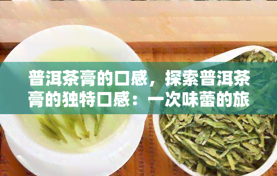 普洱茶膏的口感，探索普洱茶膏的独特口感：一次味蕾的旅行