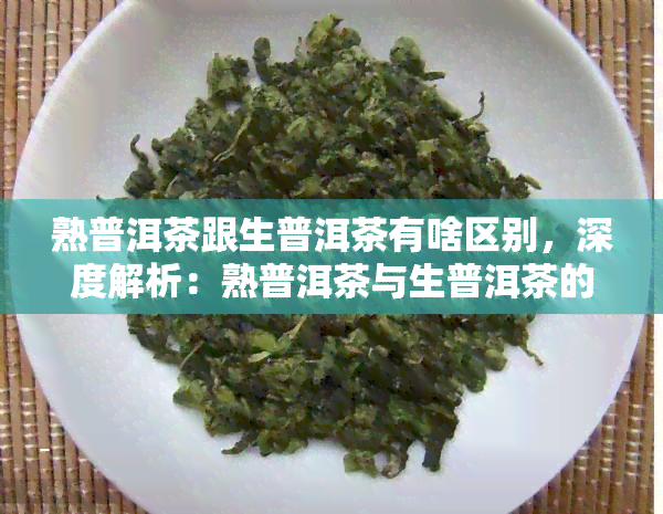 熟普洱茶跟生普洱茶有啥区别，深度解析：熟普洱茶与生普洱茶的区别是什么？