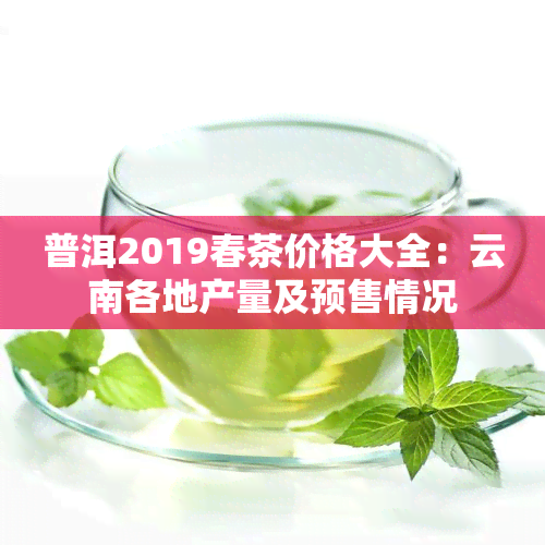 普洱2019春茶价格大全：云南各地产量及预售情况