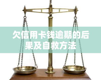 欠信用卡钱逾期的后果及自救方法