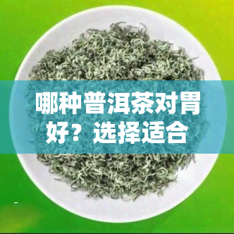 哪种普洱茶对胃好？选择适合自己的普洱茶，养胃效果更佳！