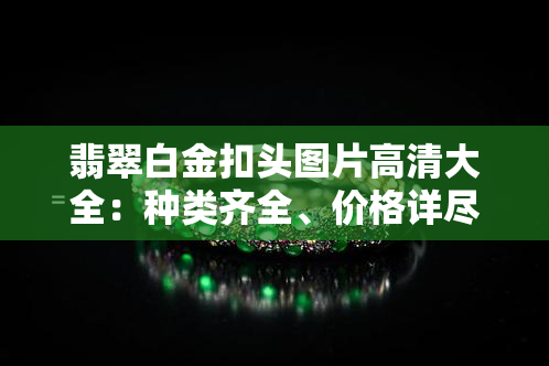 翡翠白金扣头图片高清大全：种类齐全、价格详尽！