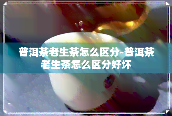 普洱茶老生茶怎么区分-普洱茶老生茶怎么区分好坏