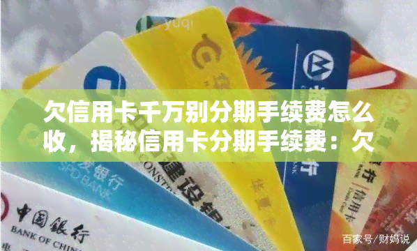 欠信用卡千万别分期手续费怎么收，揭秘信用卡分期手续费：欠款千万不能分期还款！