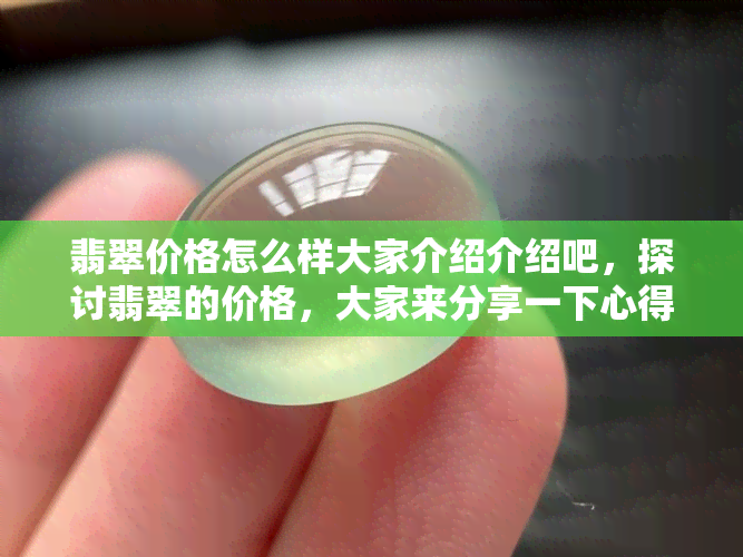 翡翠价格怎么样大家介绍介绍吧，探讨翡翠的价格，大家来分享一下心得！