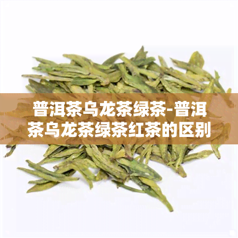 普洱茶乌龙茶绿茶-普洱茶乌龙茶绿茶红茶的区别