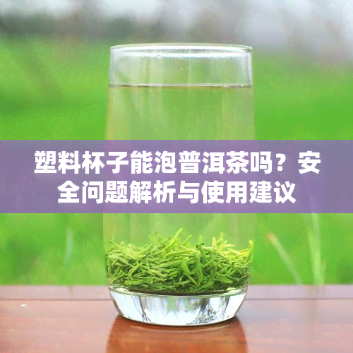 塑料杯子能泡普洱茶吗？安全问题解析与使用建议