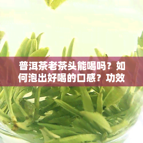 普洱茶老茶头能喝吗？如何泡出好喝的口感？功效与作用是什么？