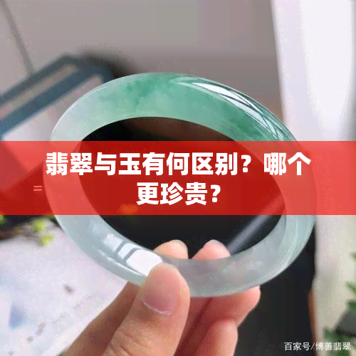 翡翠与玉有何区别？哪个更珍贵？