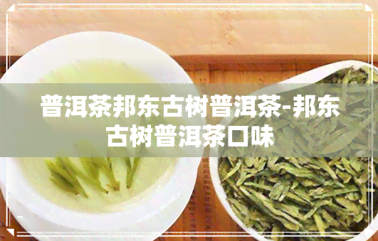 普洱茶邦东古树普洱茶-邦东古树普洱茶口味