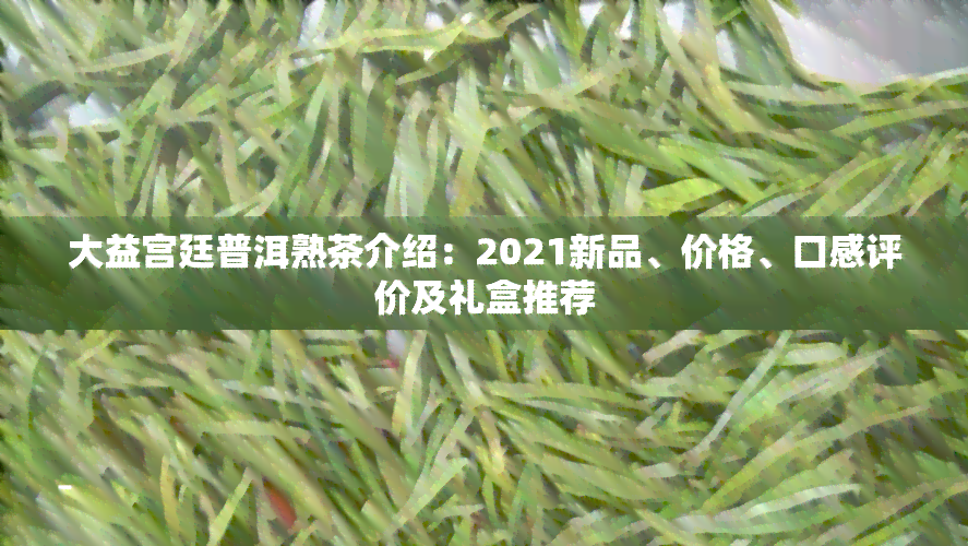 大益宫廷普洱熟茶介绍：2021新品、价格、口感评价及礼盒推荐