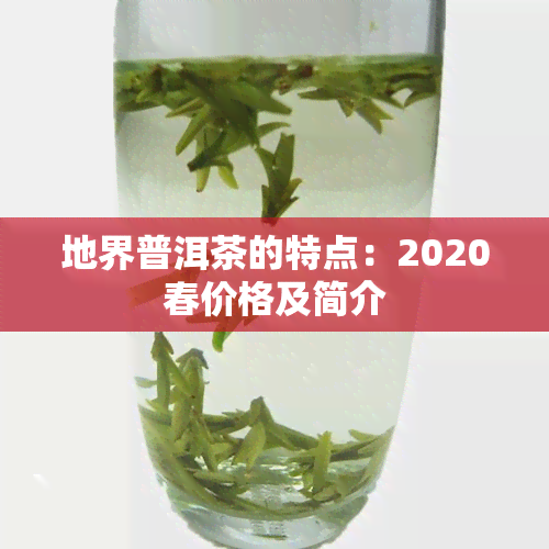 地界普洱茶的特点：2020春价格及简介